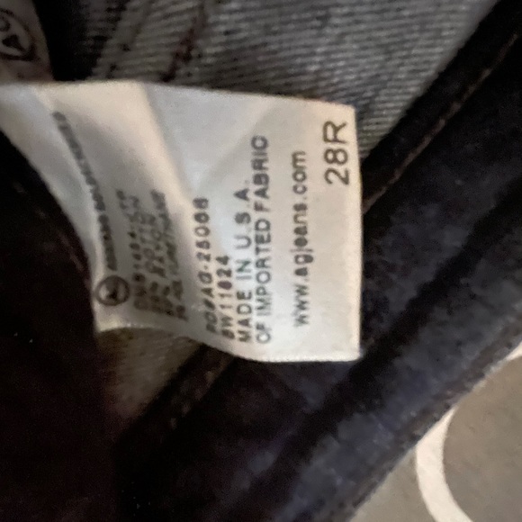 AG Prima Mid Rise Cigarette Jeans Size 28R - Picture 3 of 8